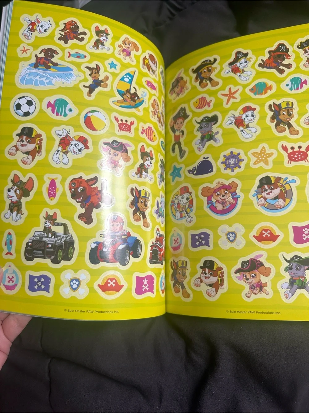 Paw Patrol Doodle Adventures! Coloring Book - Blue, Pink, Yellow